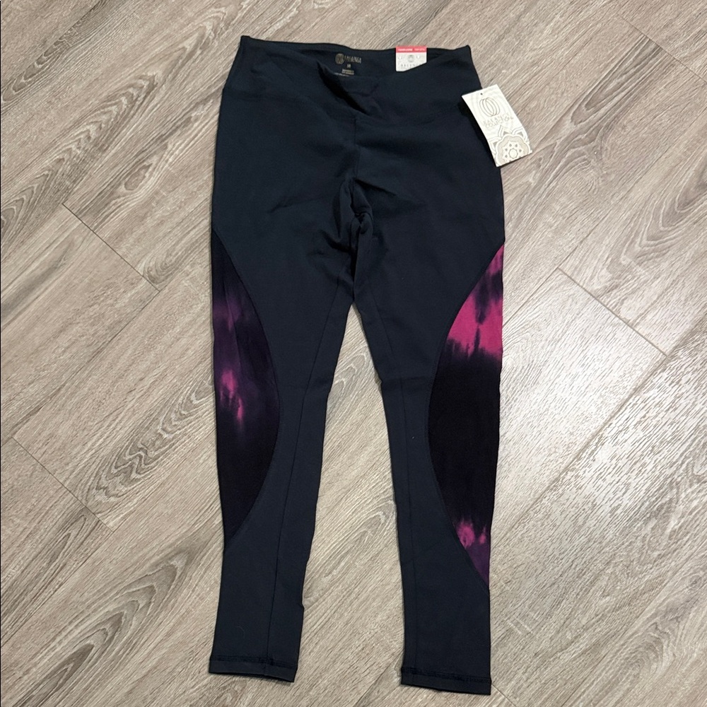 Women's Black and Pink Leggins